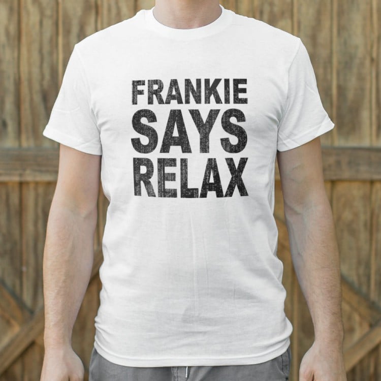 Frankie says relax shirt 80s