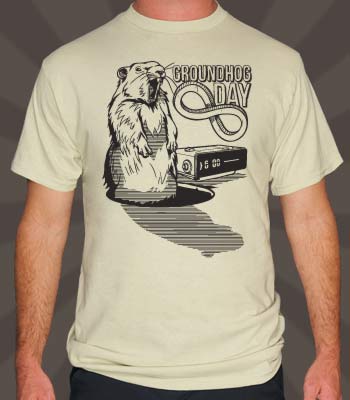 Groundhog Day Forever TShirt | Holiday amp; Costume Tees | 6 Dollar 