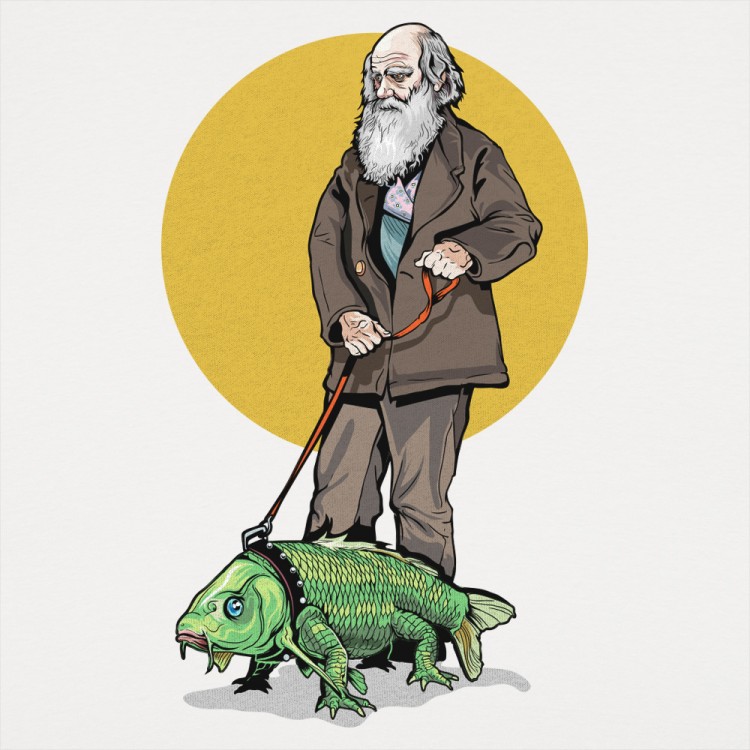Darwin And Friend Graphic