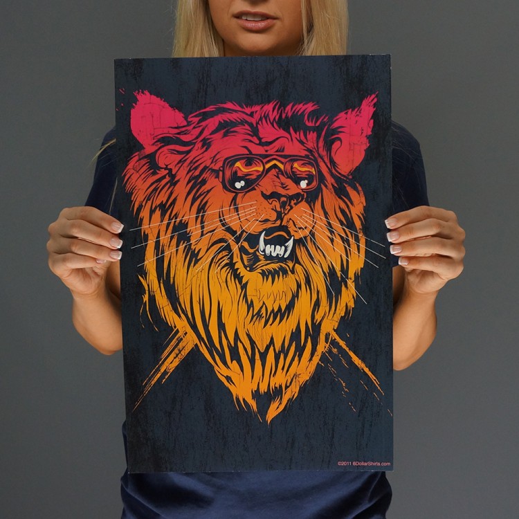 Lion-el Rich-eyes Print 