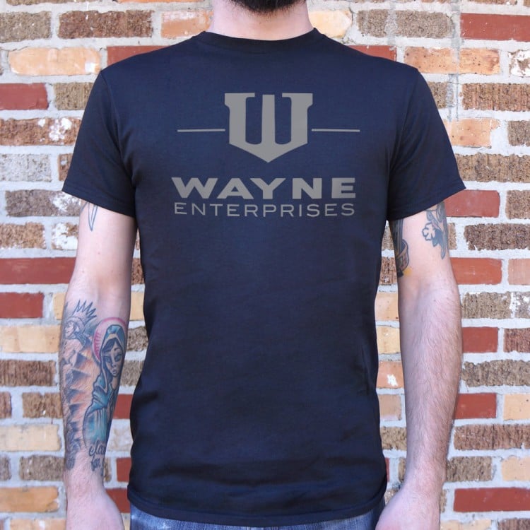 Spreadshirt DC Comics Batman Wayne Enterprises T-Shirt Homme 