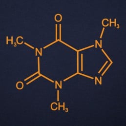 Mighty Caffeine Molecule