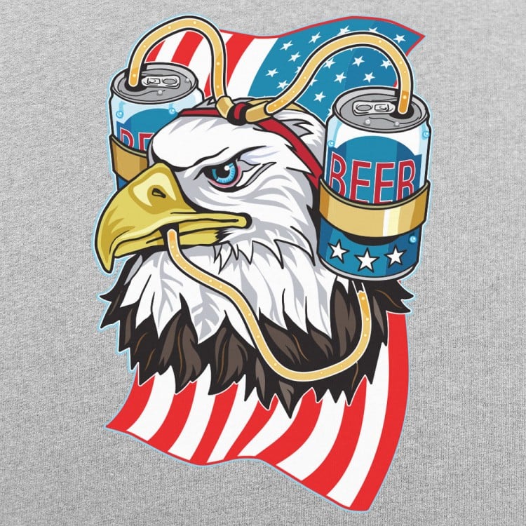 Beer Eagle Graphic