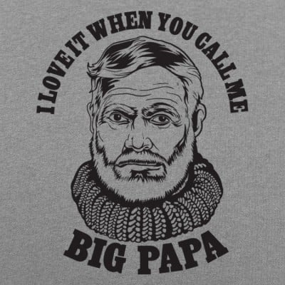 Publiciteez Big Guys Rule Big and Tall King Size Funny Papa Bear Father's Day T-Shirt