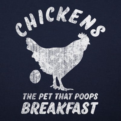 Chicken Poops Breakfast Funny Women's Boy Brief