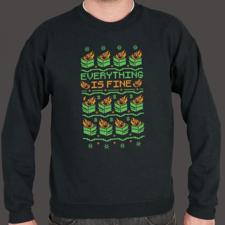 Everything Is Fine Cross Stitch