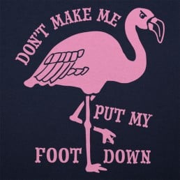 Flamingo Foot Down