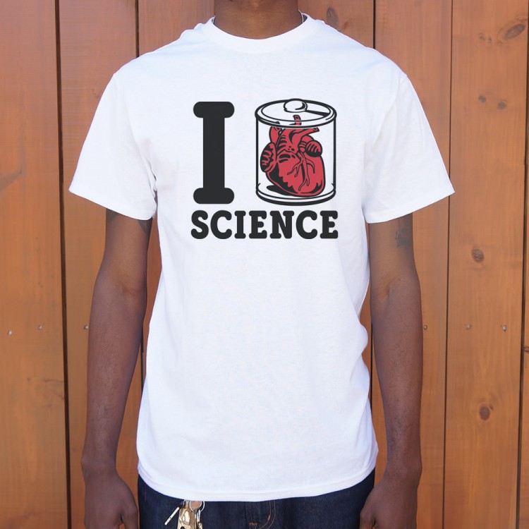 I Lv Science tee-shirt