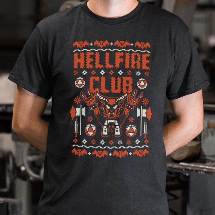 Stranger Things - Hellfire Club Girly Tee - Shirtstore