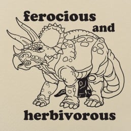 Ferocious And Herbivorous
