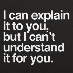 I Can Explain It To You