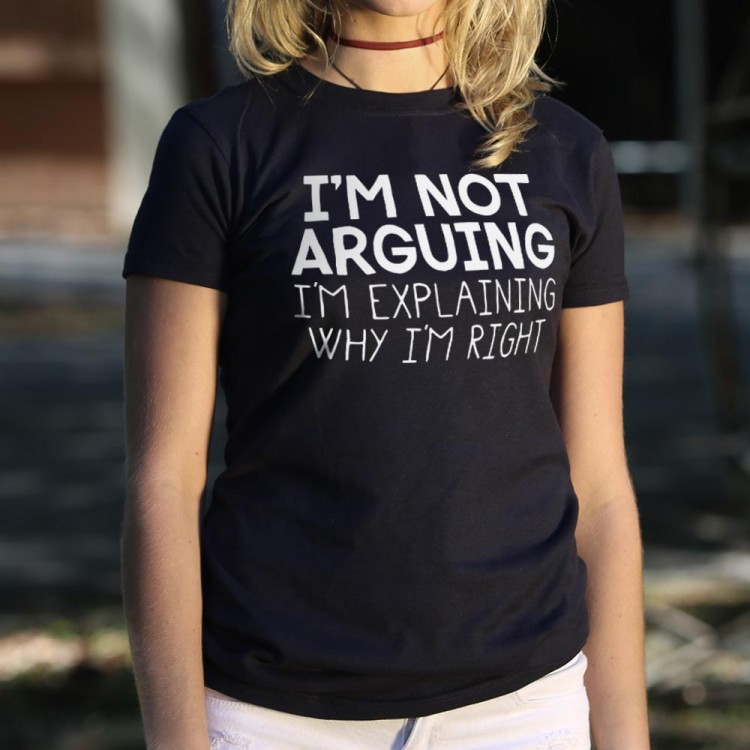 I'm Not Arguing