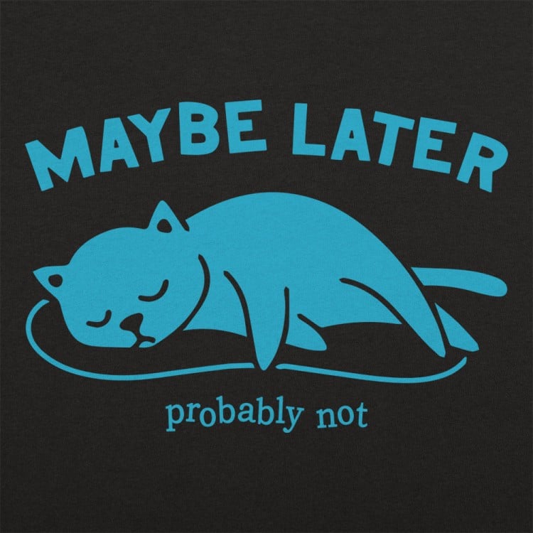 Maybe Later Cat
