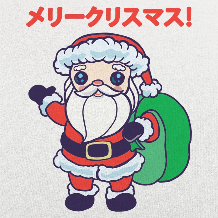 Kawaii Merry Christmas Santa