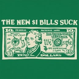 New One Dollar Bills