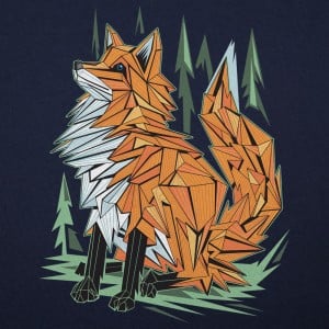 Polygon Fox Graphic