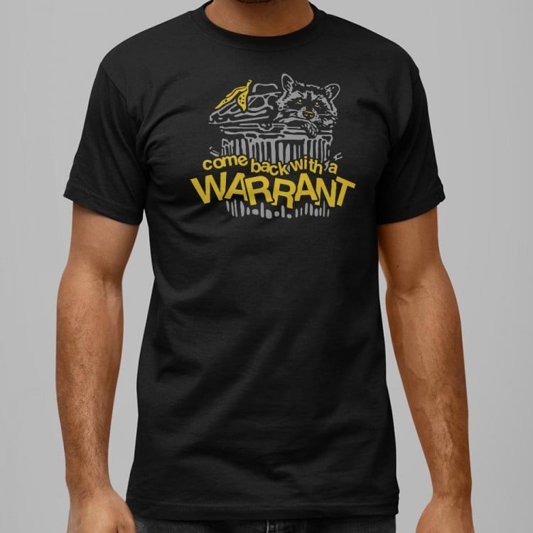 Raccoon Warrant T Shirt 6 Dollar Shirts