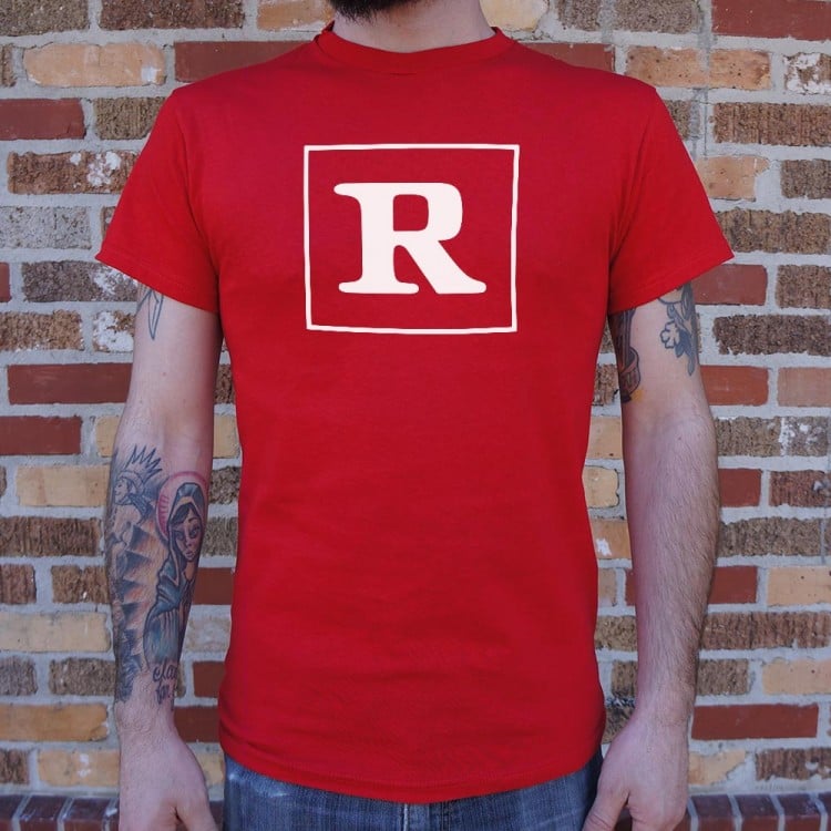 skat krigerisk skolde Rated R T-Shirt | 6 Dollar Shirts
