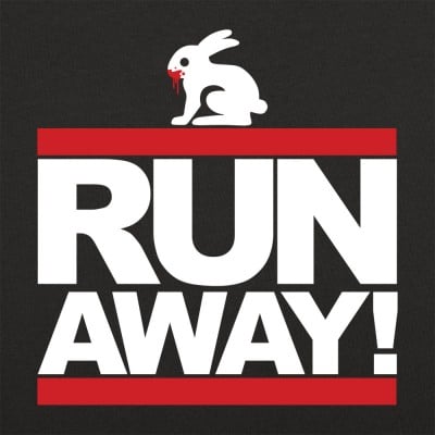 Run Away Rabbit T Shirt 6 Dollar Shirts