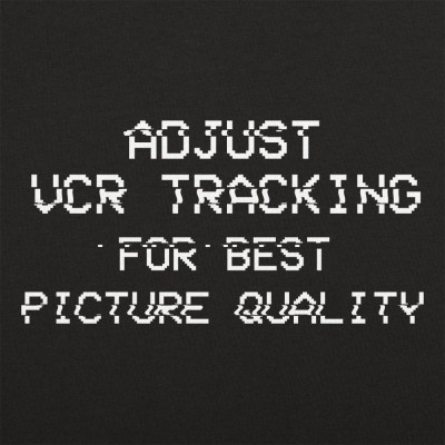 Adjust Vcr Tracking For Best Picture Quality T Shirt 6 Dollar Shirts