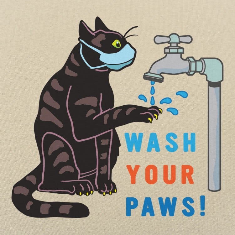 Wash Your Paws Graphic