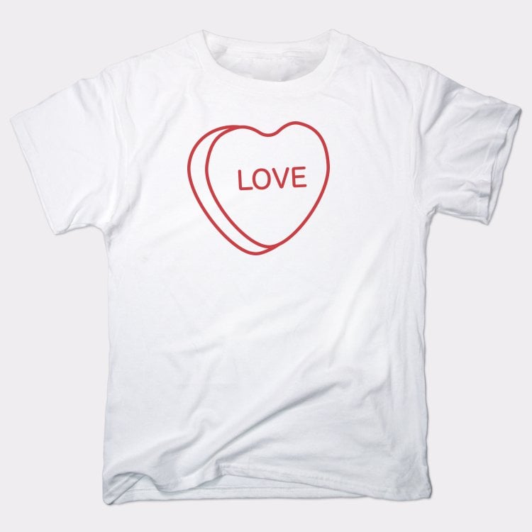 Candy Heart Love | 6 Dollar Shirts