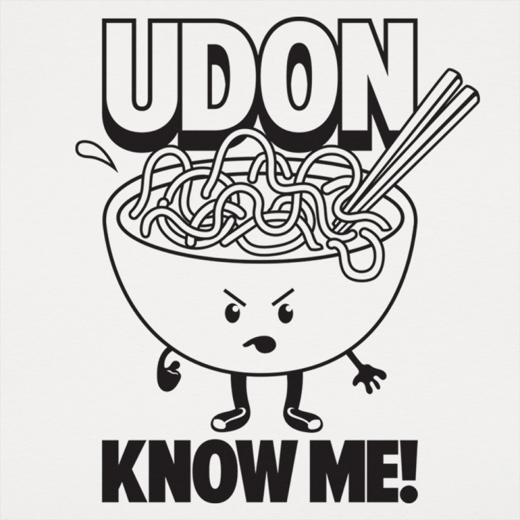 udon know me shirt