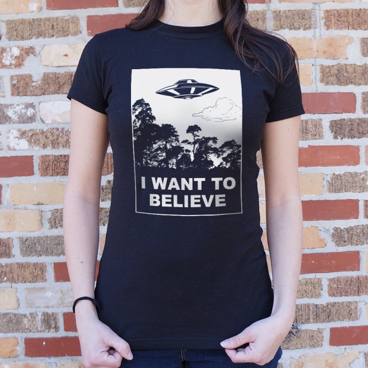 i want to believe shirt urban outfitters