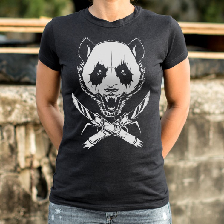 Black Metal Panda T-Shirt | 6 Dollar Shirts