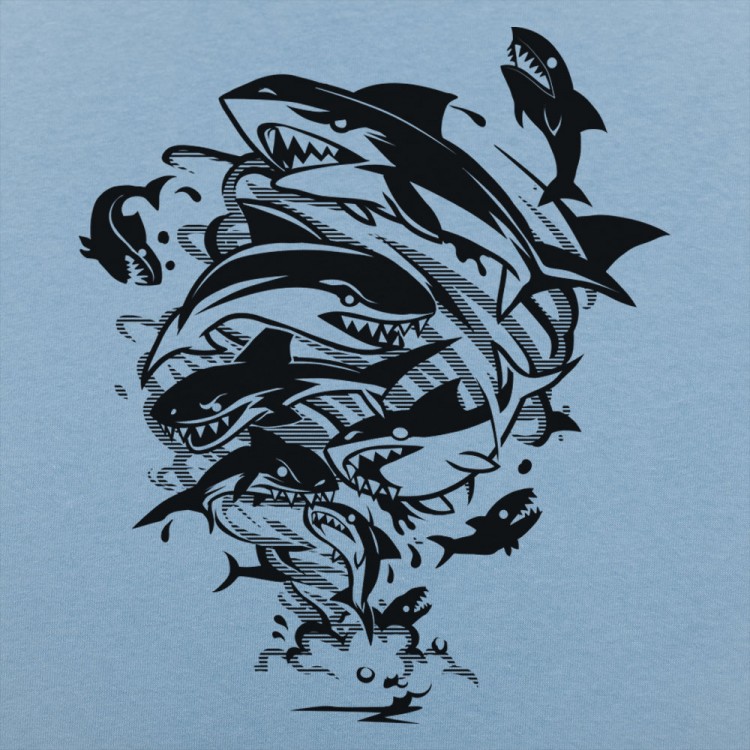 Sharks In A Tornado T-Shirt | 6 Dollar Shirts