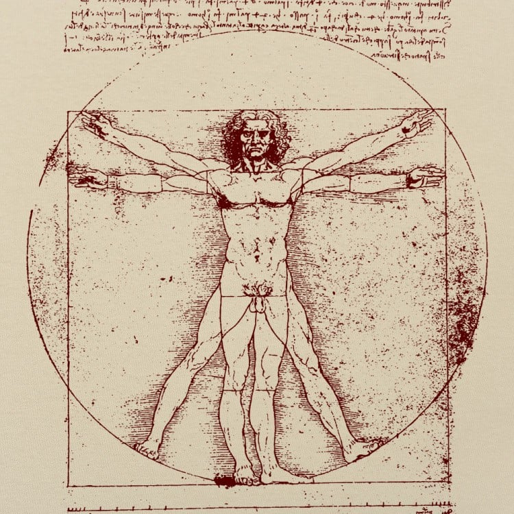 The Vitruvian Man T-shirt 