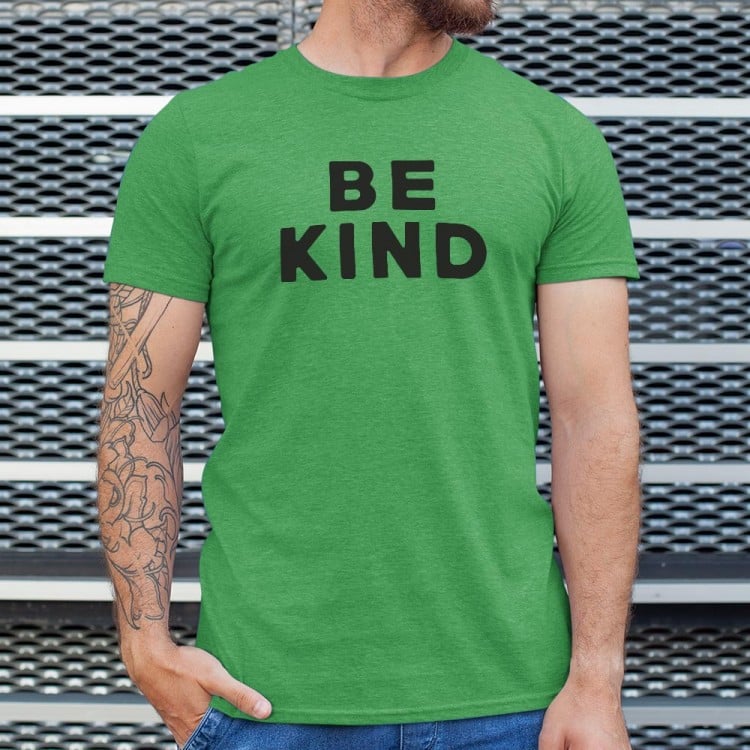Be Kind Text T-Shirt | 6 Dollar Shirts