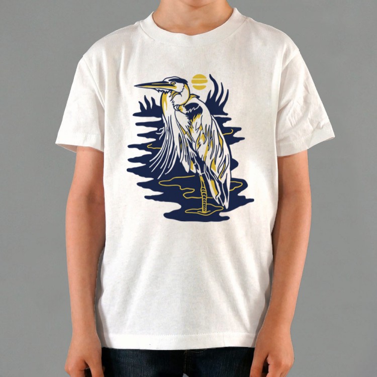 Blue Heron T-Shirt | 6 Dollar Shirts