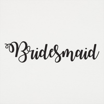 Bridesmaid T-shirt 