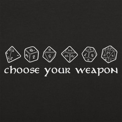 Choose Your Weapon T-Shirt | 6 Dollar Shirts
