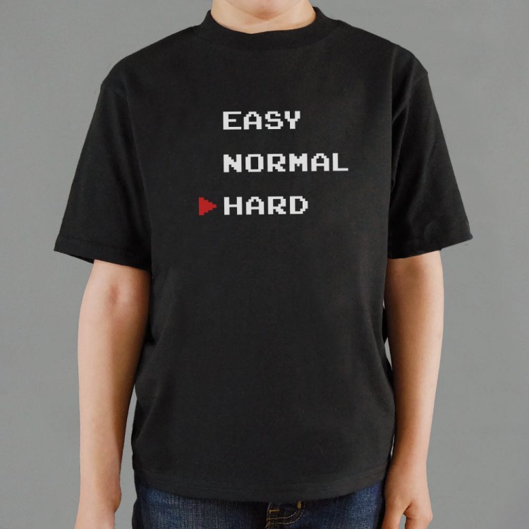 easy normal hard shirt