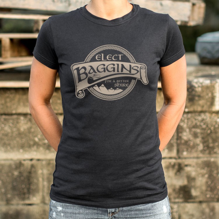 Elect Baggins For A Better Shire T-Shirt | 6 Dollar Shirts