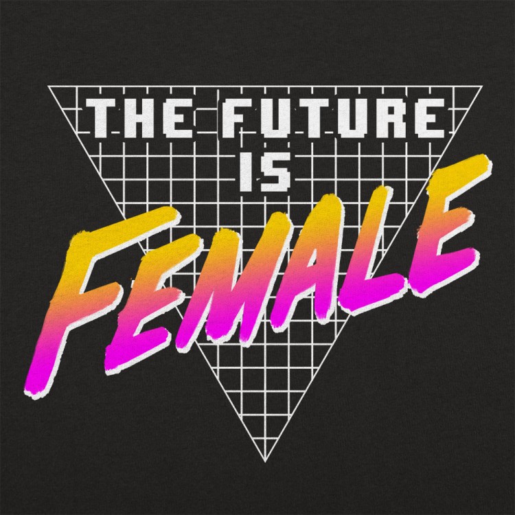 Future Is Female Graphic T-Shirt | 6 Dollar Shirts