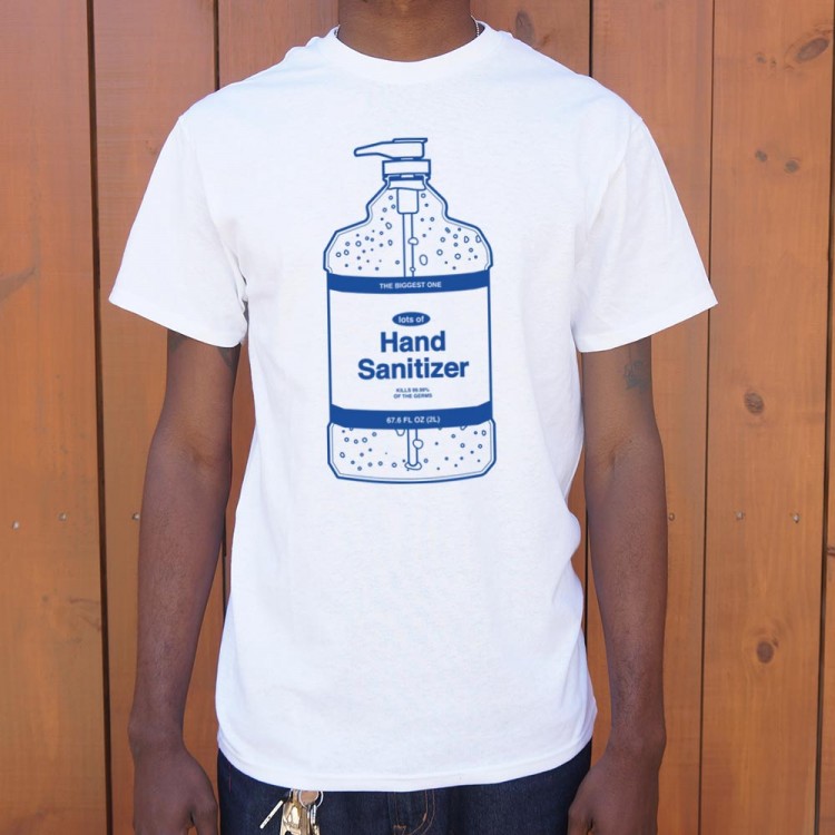 hand sanitizer t shirt