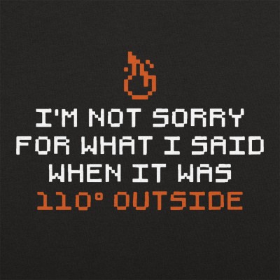 I'm Not Sorry T-Shirt | 6 Dollar Shirts