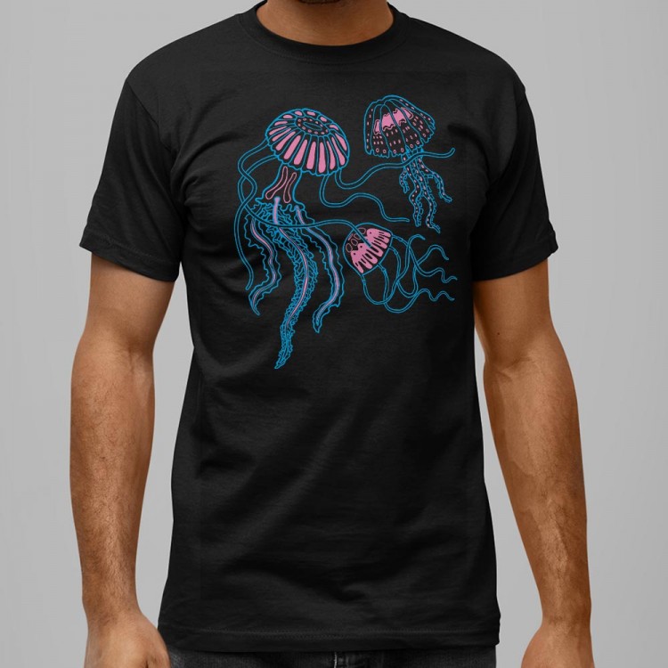 Jellyfish Trio T-Shirt | 6 Dollar Shirts