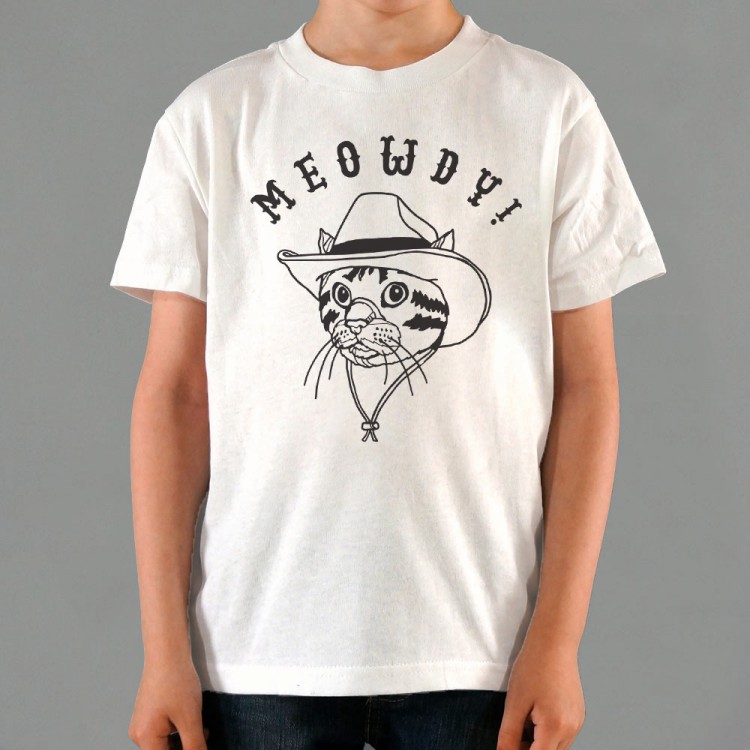 Meowdy Cat T-Shirt | 6 Dollar Shirts