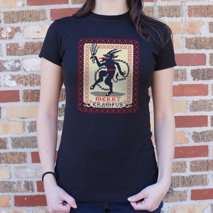 krampus christmas shirt