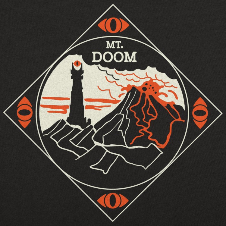 mount doom tshirt