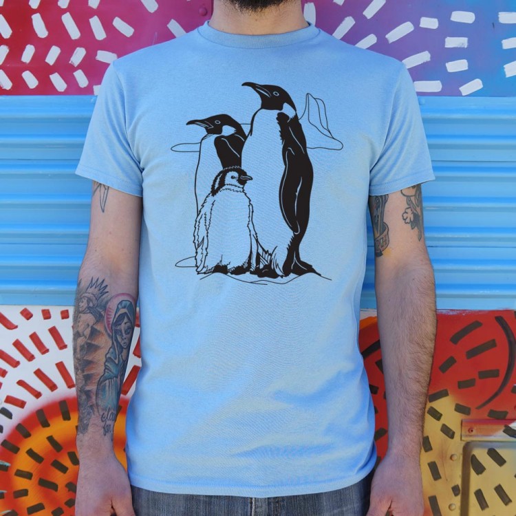 Penguin Family T-Shirt | 6 Dollar Shirts