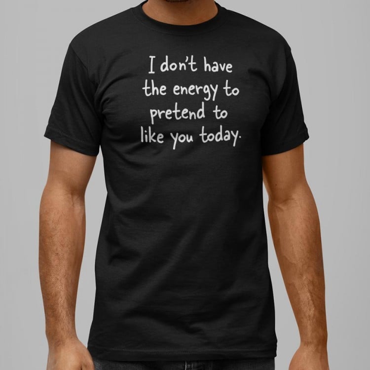 Pretend to Like You T-Shirt | 6 Dollar Shirts