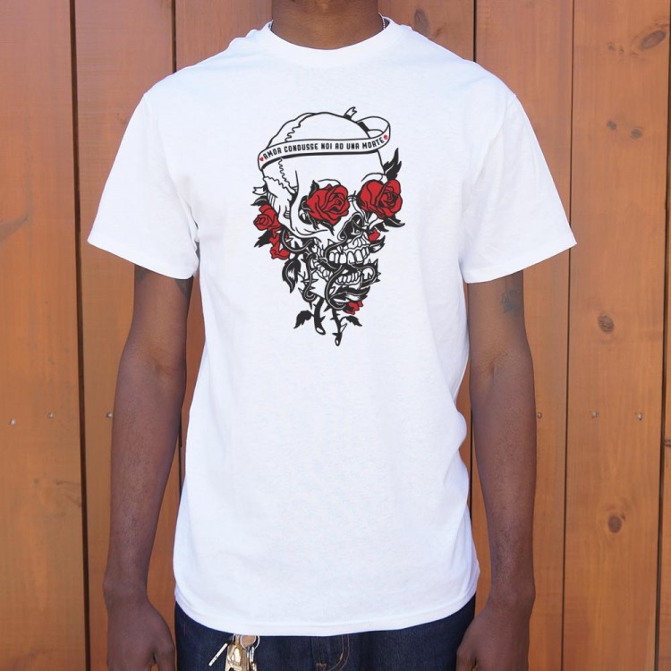 Skull And Roses T-Shirt | 6 Dollar Shirts