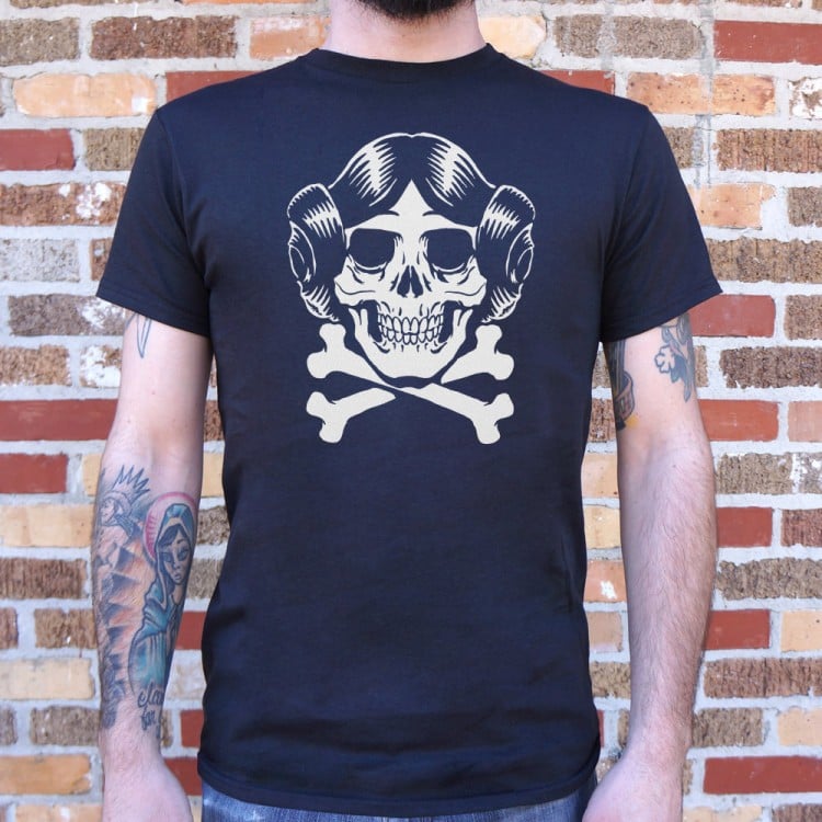 Space Princess Skull T-Shirt | 6 Dollar Shirts