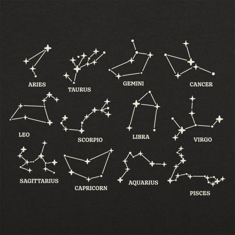 Zodiac Constellations T-Shirt | 6 Dollar Shirts