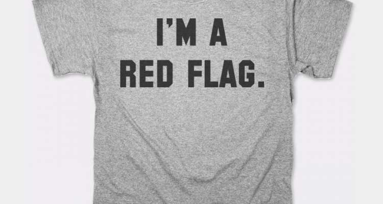red flag shirt